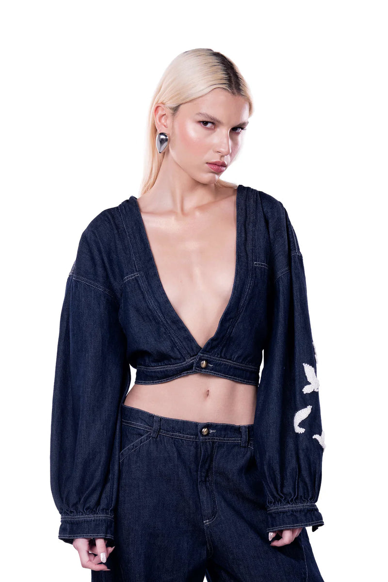 CAZADORA DENIM MERCADO POPULAR