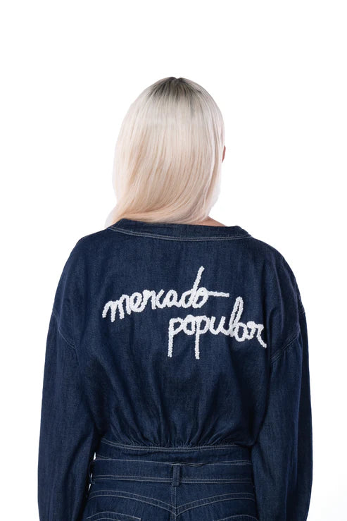 CAZADORA DENIM MERCADO POPULAR